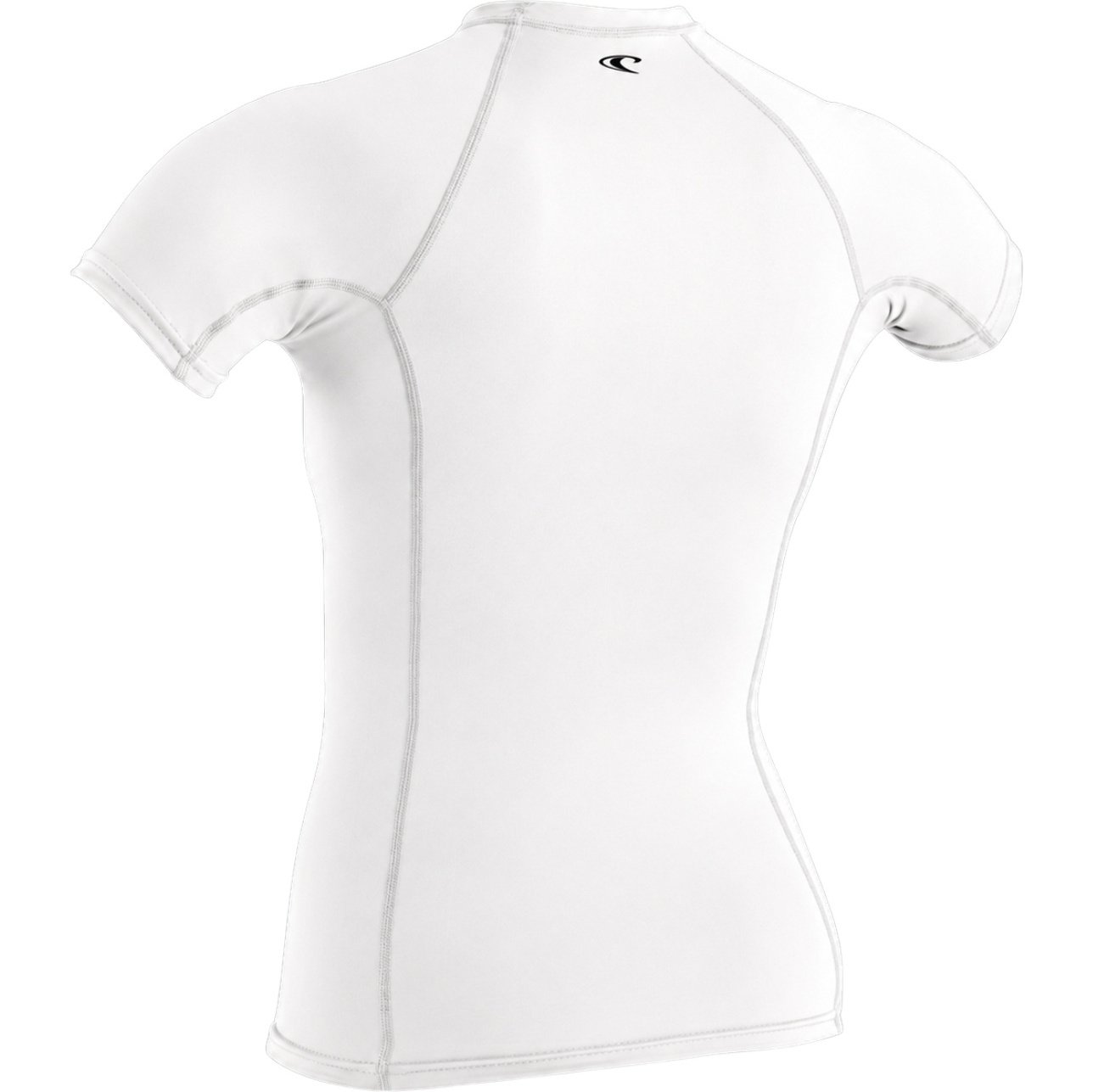 2026 O'Neill Womens Basic Skins Short Sleeve Rash Vest 5717 - White